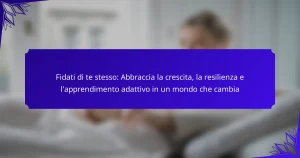 Fidati di te stesso: Abbraccia la crescita, la resilienza e l’apprendimento adattivo in un mondo che cambia