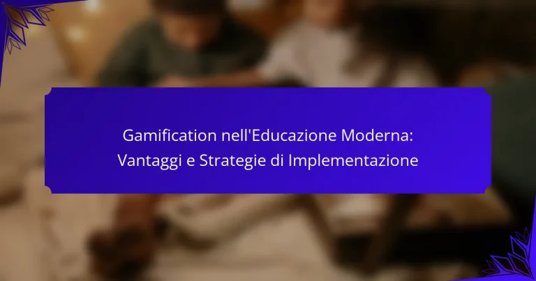 Gamification nell’Educazione Moderna: Vantaggi e Strategie di Implementazione