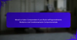 Morali vs Valori: Comprendere il Loro Ruolo nell’Apprendimento Moderno e nel Condizionamento Comportamentale